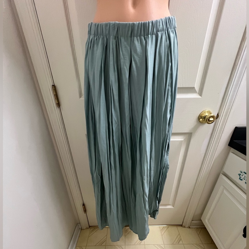 Pretty Pleated Maxi Skirt